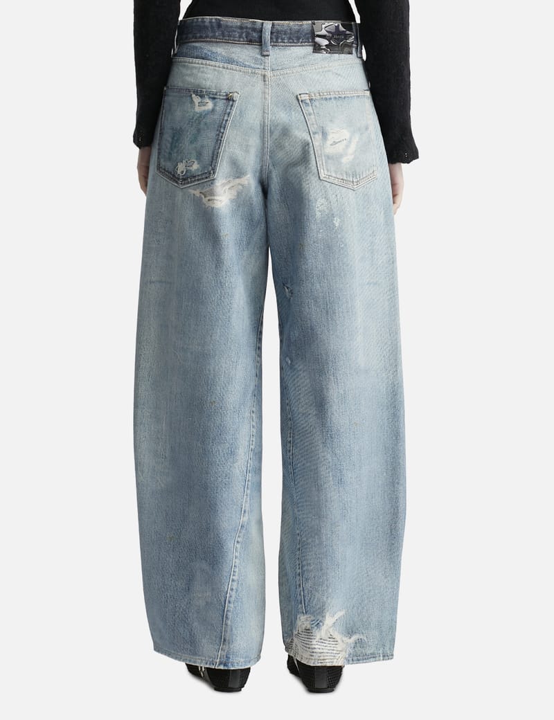 Our Legacy Full Cut Jeans - High-rise Italian denim with vintage