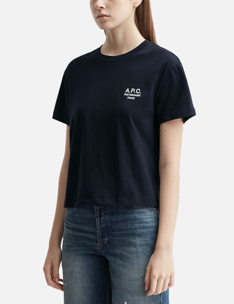 Tシャツ・カットソー A.P.C. Lou Madame Regular Fit Short Sleeve T-Shirt Dark Navy MUSINSA | A.P.C. Lou Madame Regular Fit Short Sleeve T-Shirt