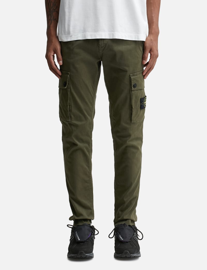 Stone Island - Old Effect Cargo Pants | HBX - Globally