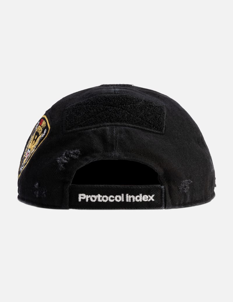 帽子 Protocol Index RACING CAP / BLK Protocol Index FW25 Racing Cap / Black - Nubian