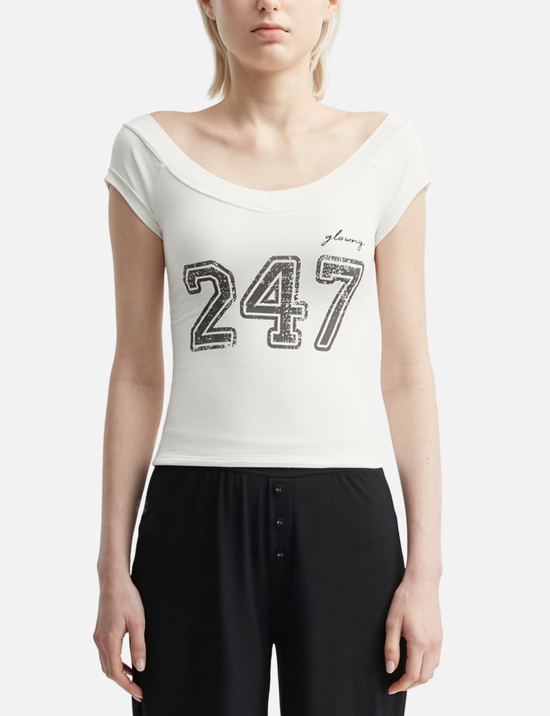 ★GLOWNY★ 247 SNUG TEE 2 Colors Glowny - 247 Snug T-shirt | HBX - Globally Curated Fashion