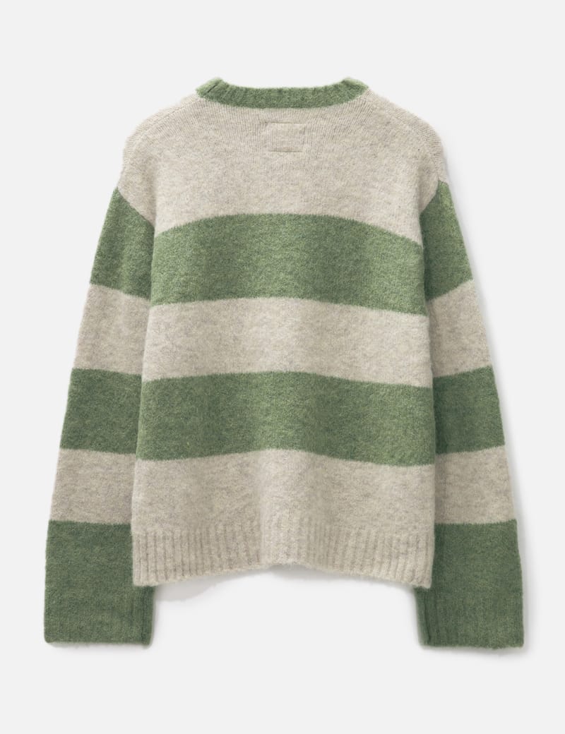 Polar Skate Co. Square Logo Knit Sweater (Green) - Consortium