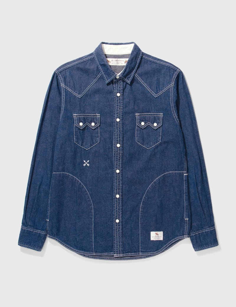 Neighborhood hot sale denim shirt