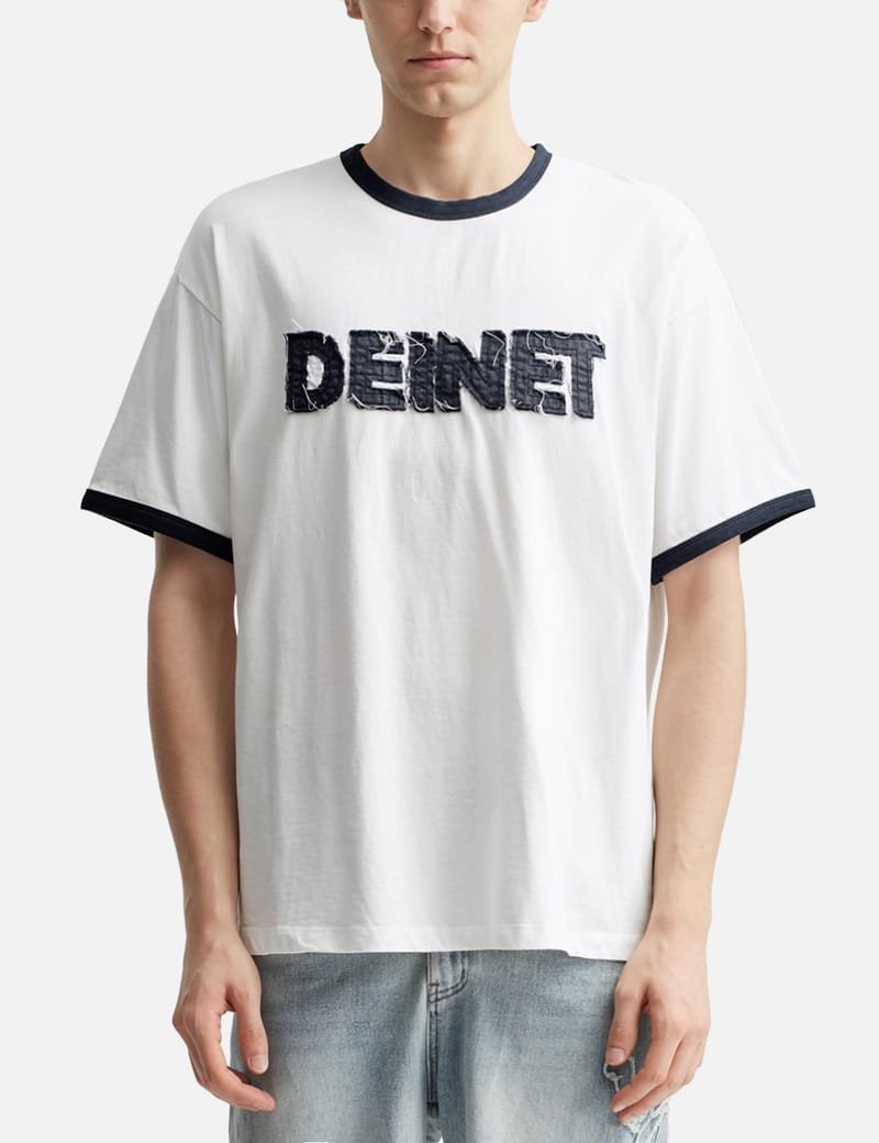 DEINET - YEONJUN GGUM X DEINET Cropped Fit Short Sleeve T-shirt | HBX