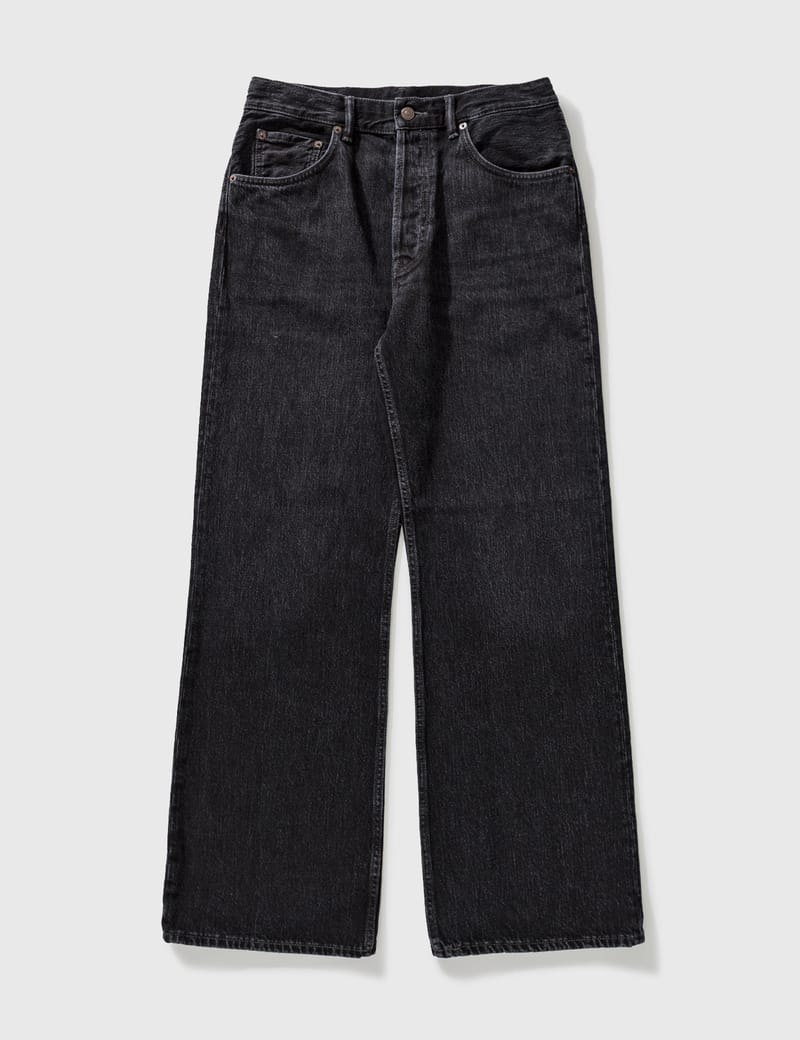 Acne Studios - LOOSE BOOTCUT JEANS | HBX - Globally Curated