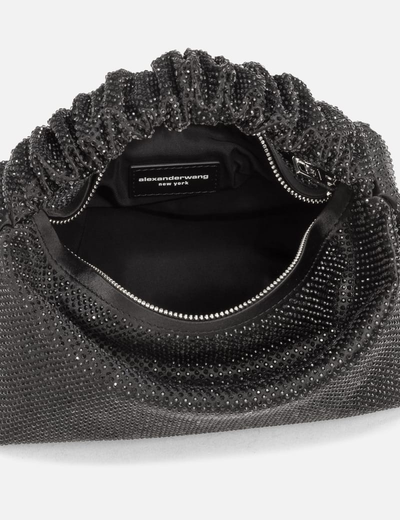 Alexander Wang◇クリアビーズ付きサテン スクランチ ミニバッグ アレキサンダーワン - クリアビーズ付きサテン スクランチ ミニ