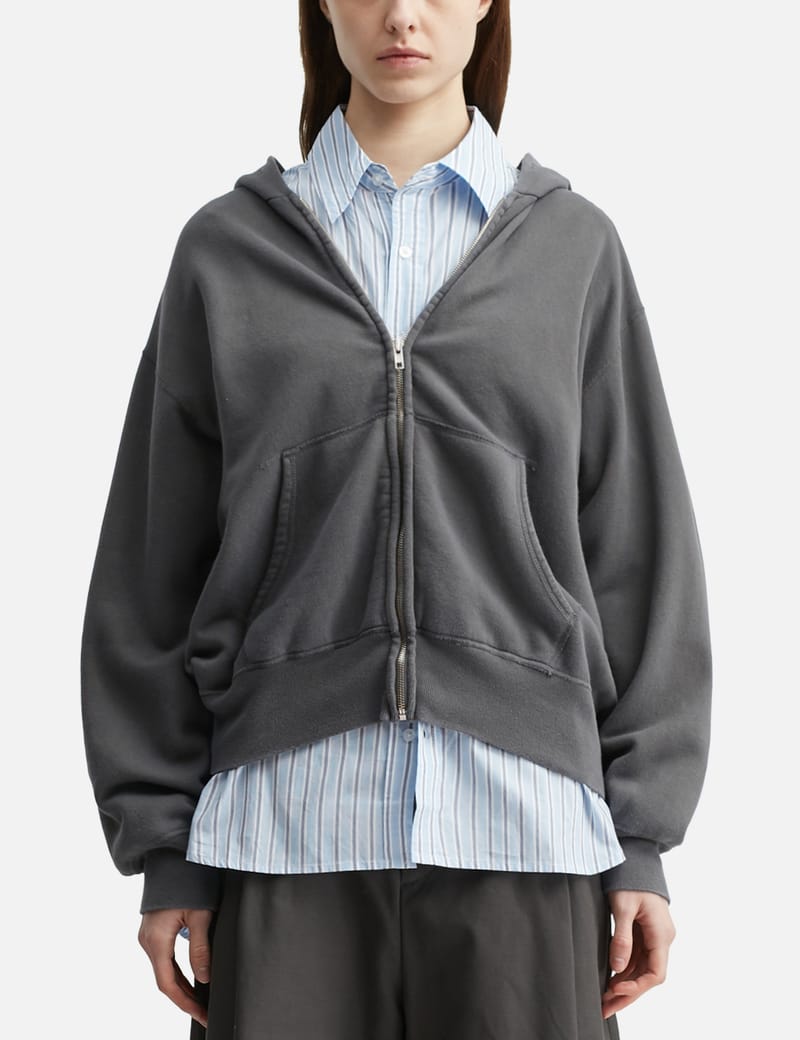 トップス Unlikely Raglan Zip Hoodie Unlikely Unlikely Raglan Zip Hoodie - Vintage-washed, relaxed