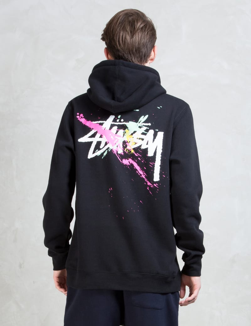 Stüssy - Stock Paint Hoodie | HBX - Globally Curated Fashion and