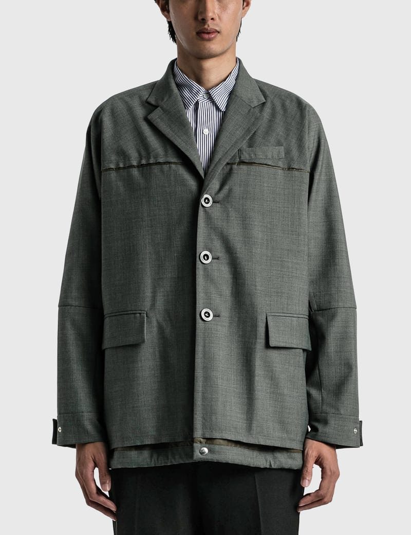買い保障できる sacai 2022AW Jacket Suiting ロングコート - www.trim