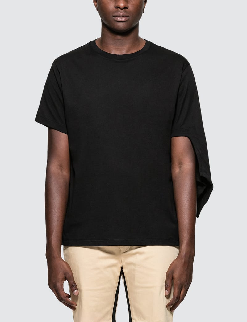Tシャツ・カットソー JW ANDERSON Men Long Tops JT0258 PG1510999 Black 44 Label Group T-shirt - Black - Men | B0030376FA528P491P491