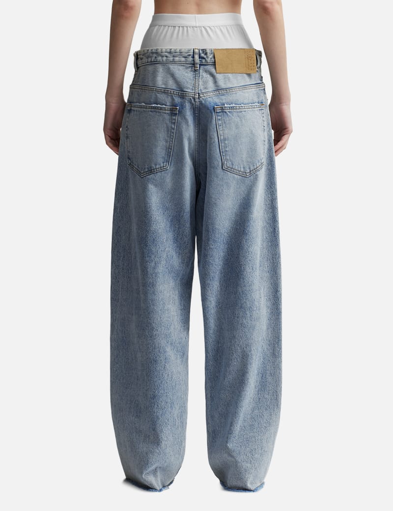 MM6 MAISON MARGIELA｜WIDE DENIM｜BLUE｜2024秋冬｜正規 通販 S