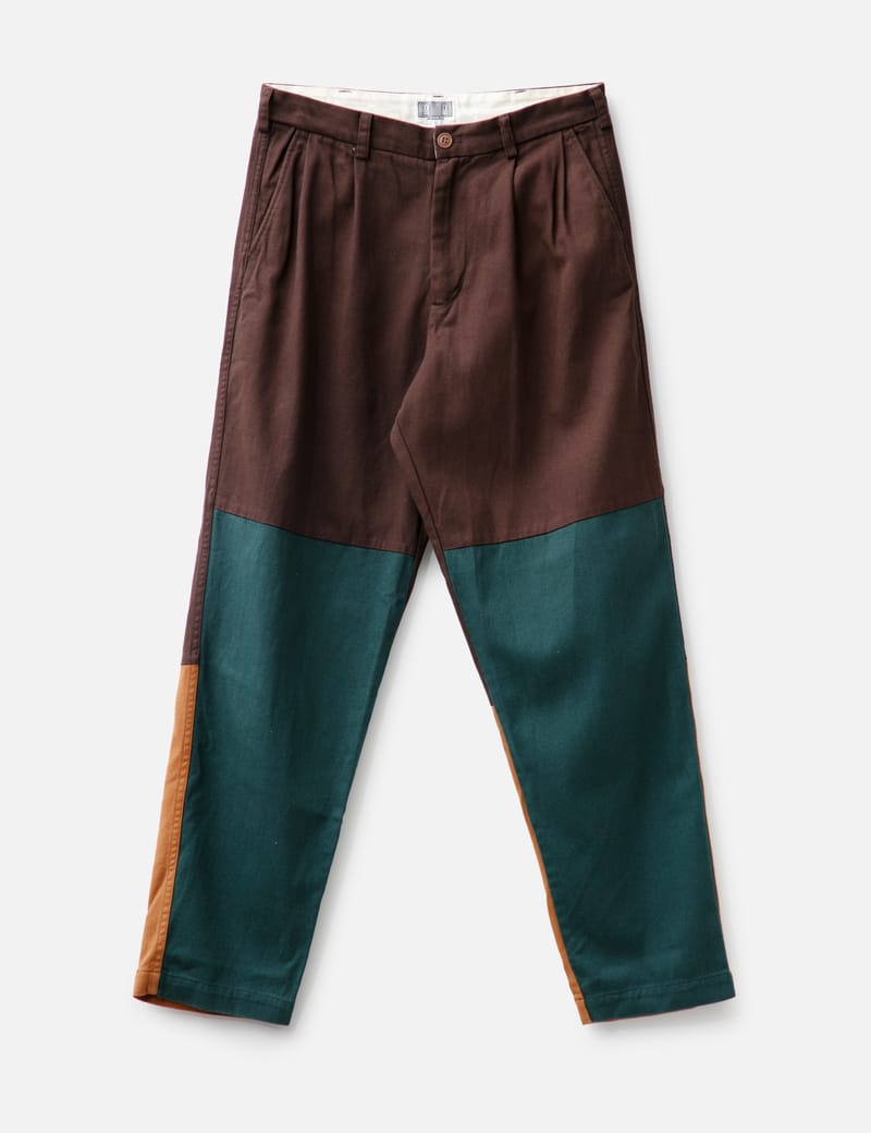 Cav Empt - CAVEMPT 3 COLOR BLOCK PANTS | HBX