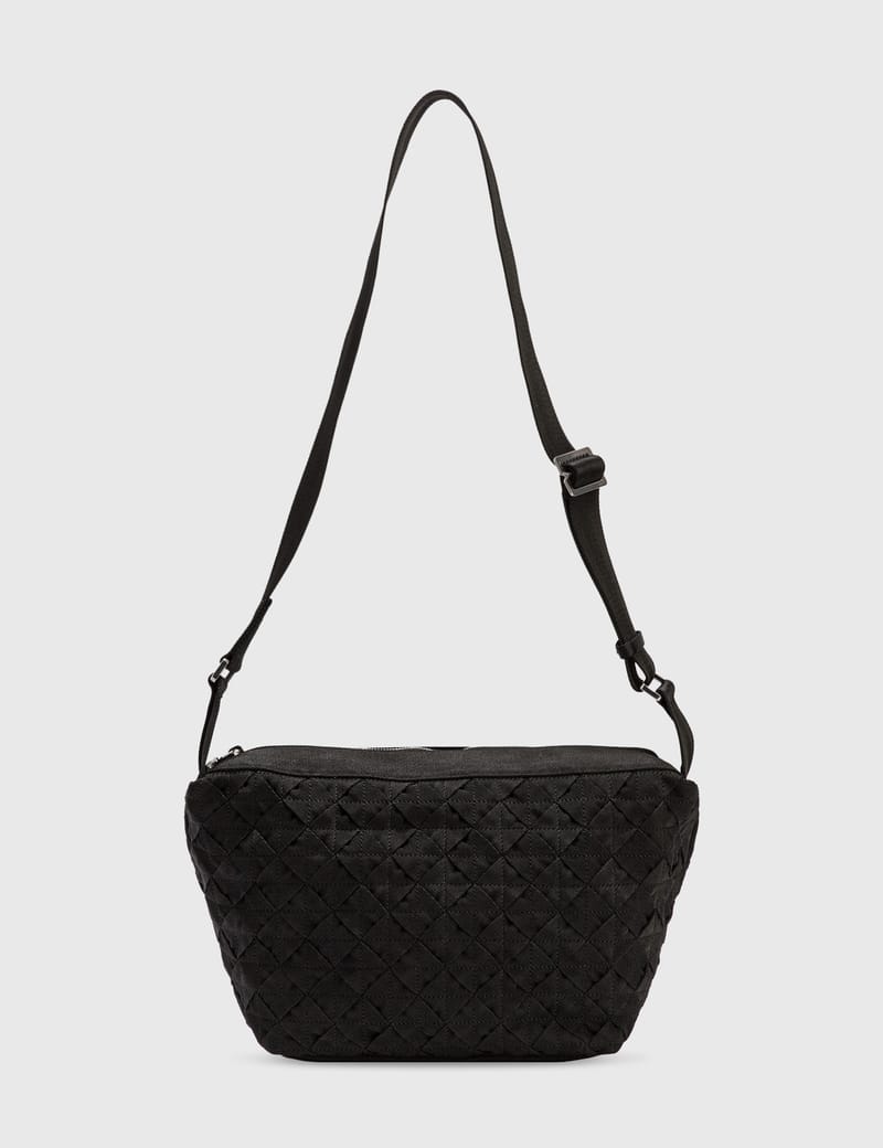 Bottega Veneta - Jacquard Nylon Crossbody Bag | HBX - ハイプ ...