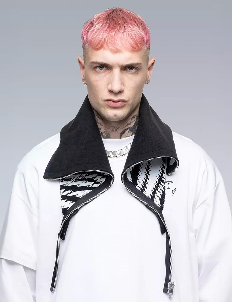 ACRONYM ネックゲイター ACRONYM® - Modular Zippered Powerstretch® Neck Gaiter | HBX