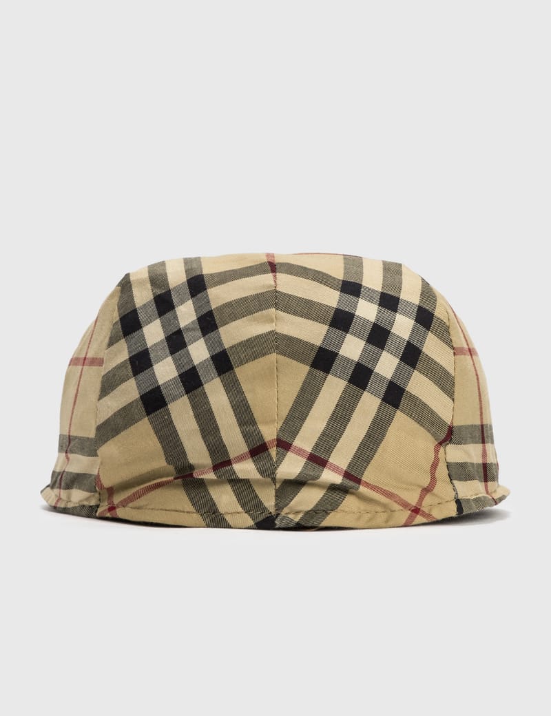 Burberry - BURBERRY CHECKED NEWSBOY HAT | HBX - Globally Curated