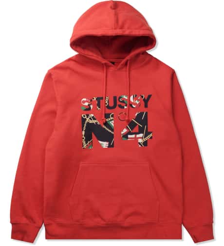Stüssy - Brite Red Flags No.4 Hoodie | HBX - Globally