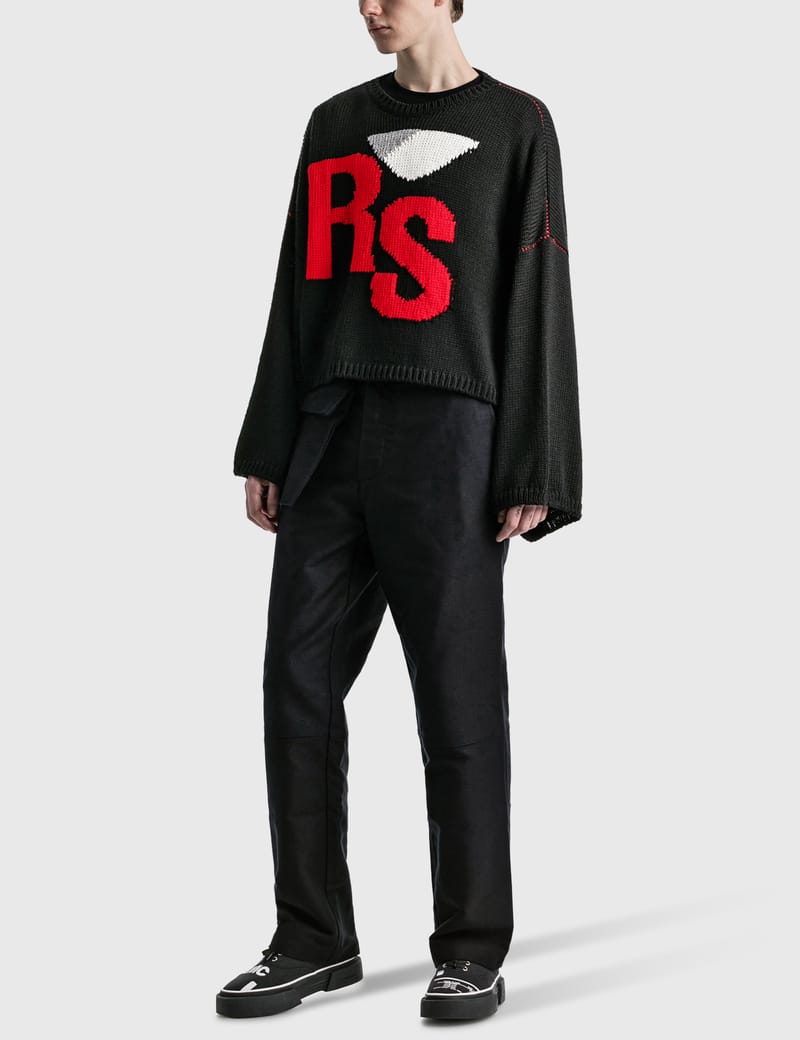 Raf Simons - Uni Cropped RS Knit | HBX - Globally Curated