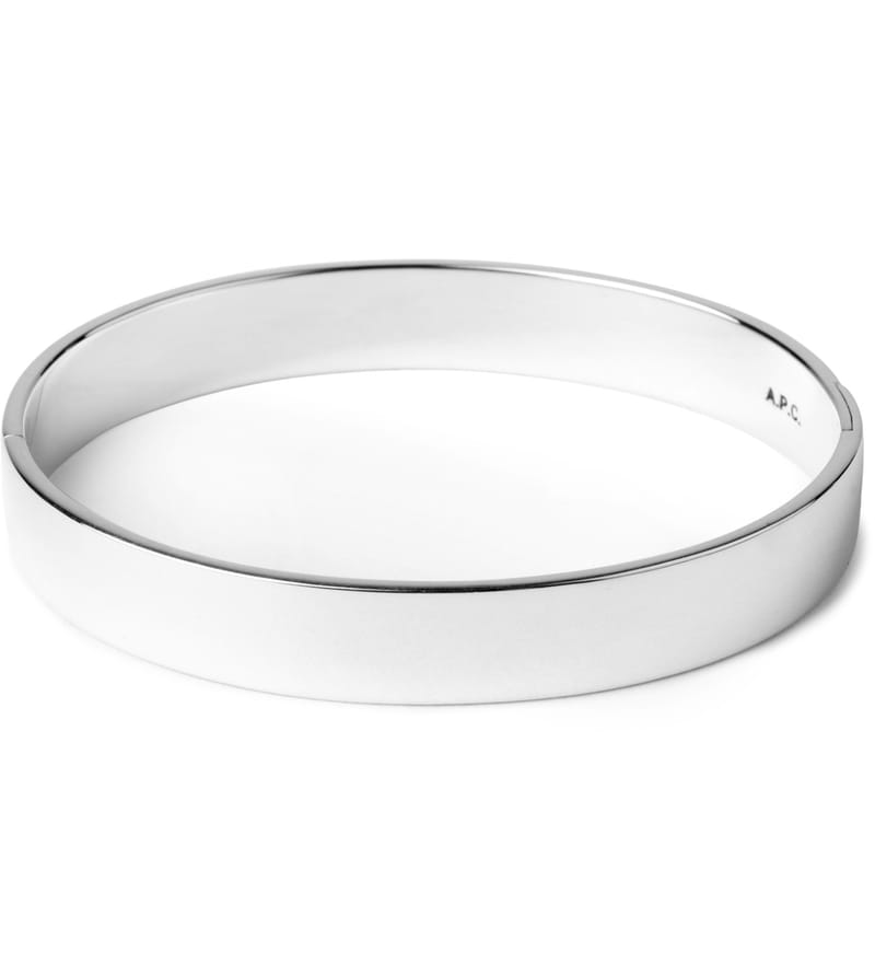 A.P.C　バングル　APC A.P.C. - Silver Julian Bracelet | HBX