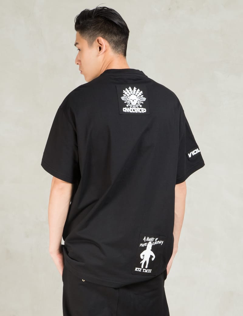 KTZ - Black S/S Stripe Logo T-Shirt | HBX - Globally Curated