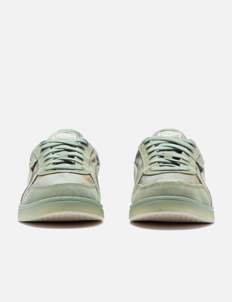 【PUMA】ユニセックス◇KIDSUPER Indoor Distressed スニーカー Puma - PUMA x KIDSUPER Indoor Distressed Sneakers | HBX