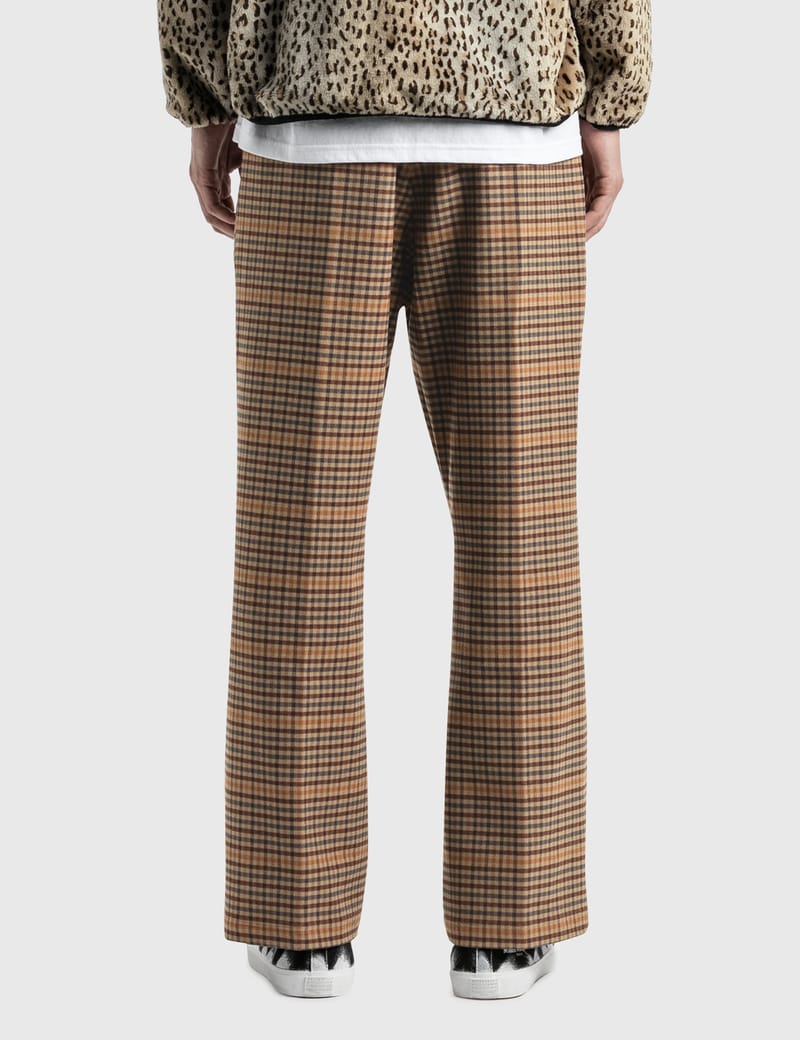 Needles - Gunclub Plaid W.U. Boot-Cut Pants | HBX - Globally