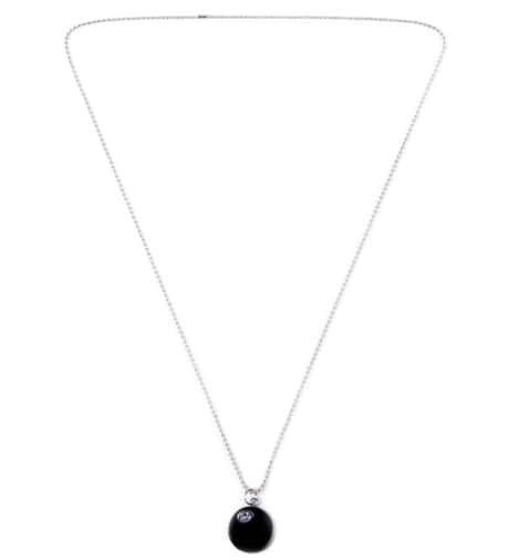 Stüssy - Silver 8-Ball Necklace | HBX Stüssy - Silver 8-Ball Necklace | HBX