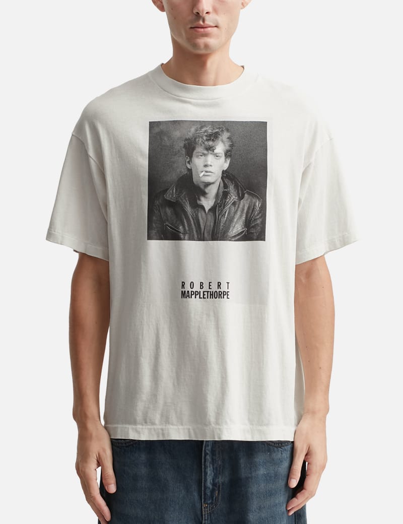 Saint Michael - Saint Michael x Vlone No Cap T-shirt | HBX Saint Michael - Saint Michael x Vlone No Cap T-shirt | HBX