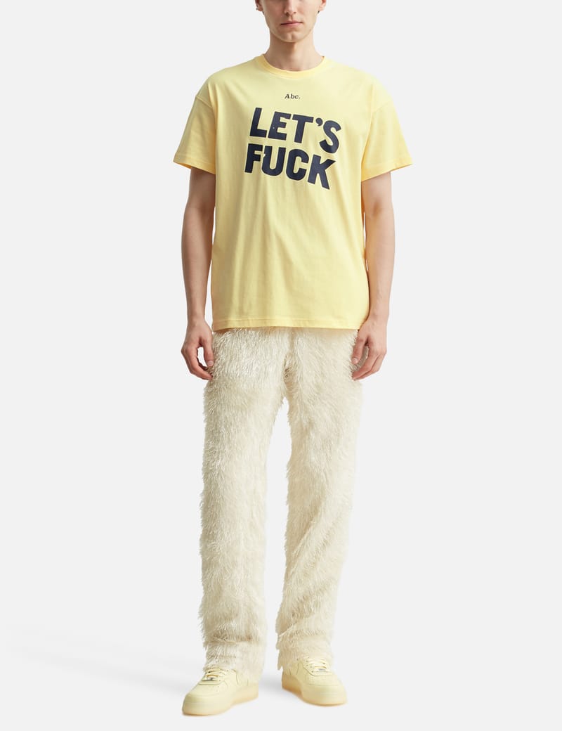 Advisory Board Crystals - Abc. Let's Fuck Short Sleeve Tee | HBX