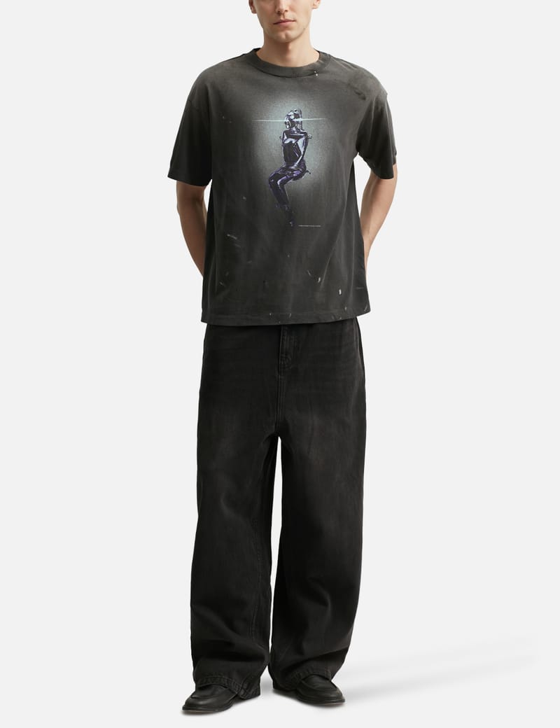 Saint Michael SAINT Mxxxxxx x Hajime Sorayama SRYM Mask T-shirt