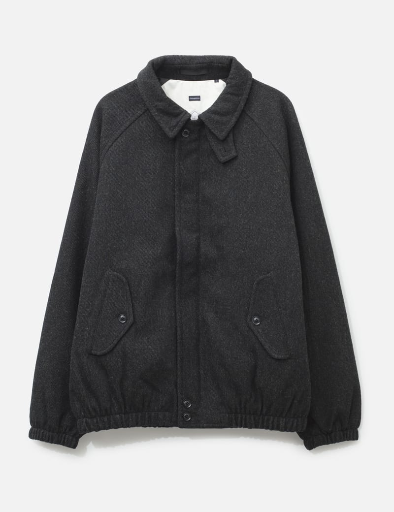 Nanamica WINDSTOPPER Short Jacket - Windproof wool twill style