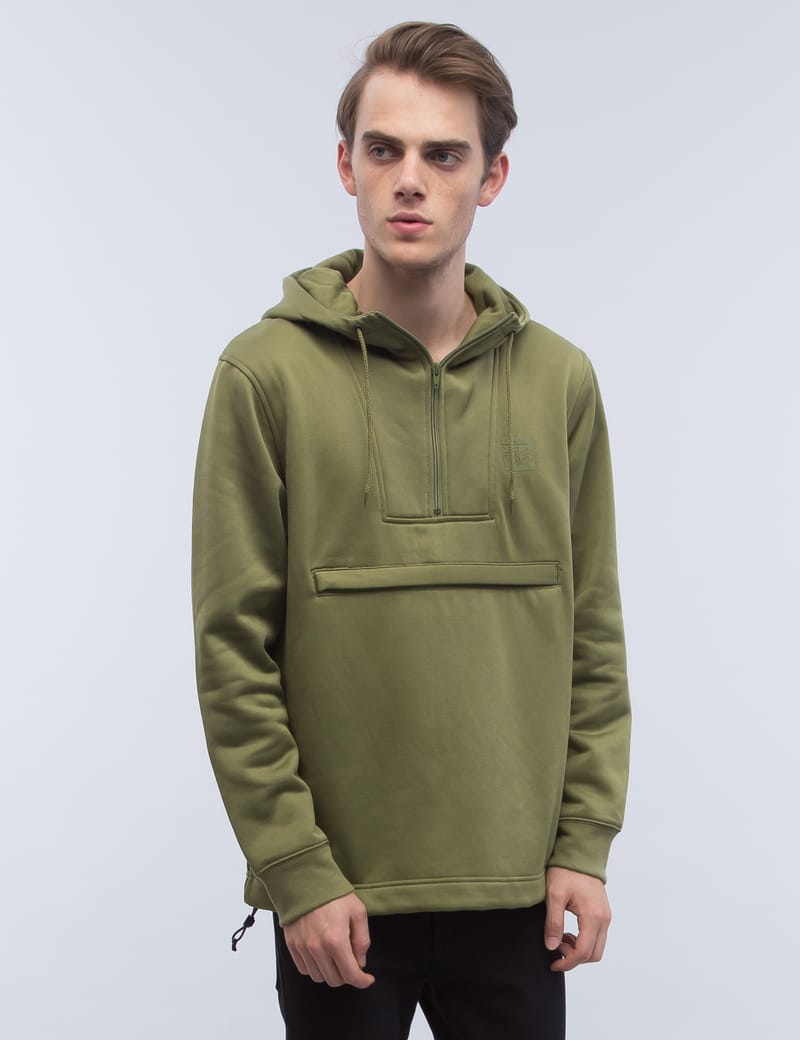 Stüssy - Plated Half Zip Hoodie | HBX - Globally Curated Fashion
