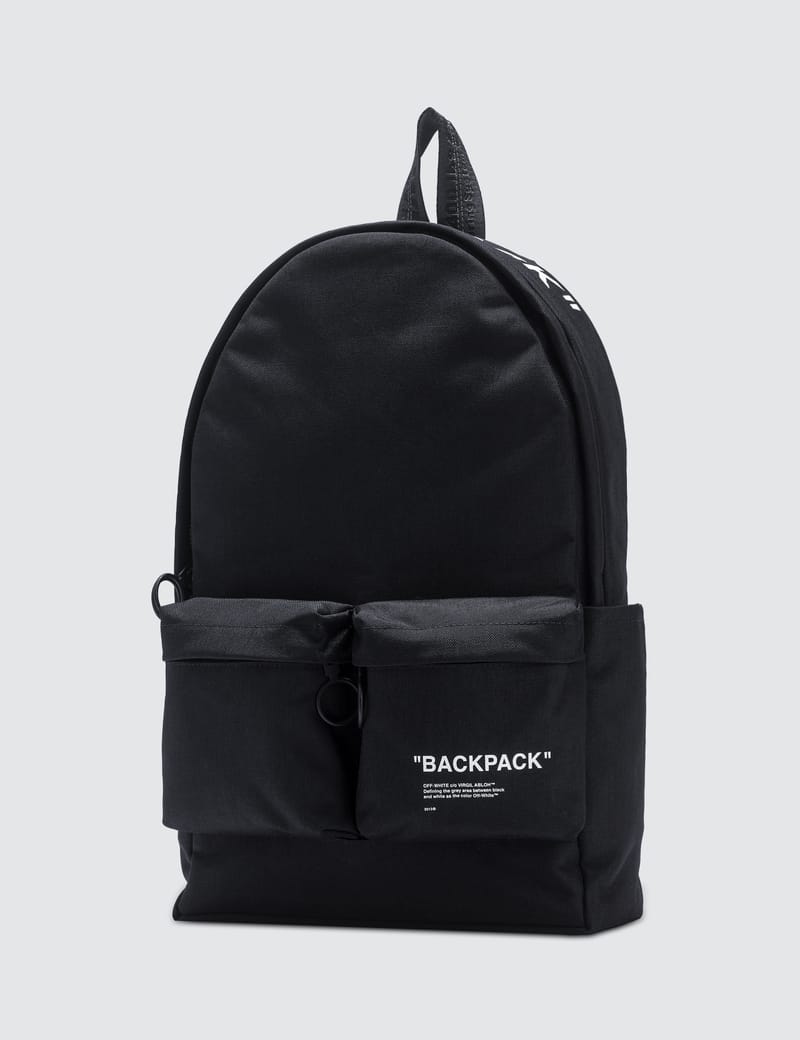【激レア・美品】OFF-WHITE QUOTE BACKPACK BLACK Off-White™ - Quote Backpack | HBX