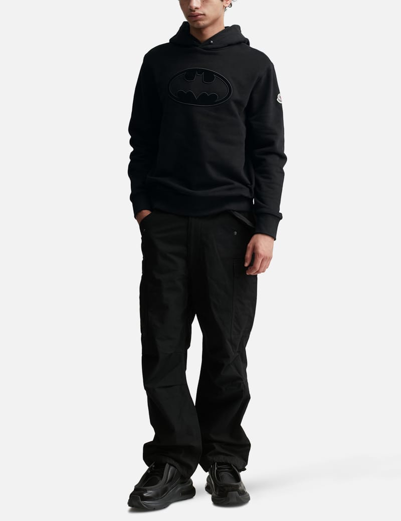 MONCLER☆バットマン ロゴ パーカー L MENS BLACK MONCLER☆バットマン ロゴ パーカー L MENS BLACK