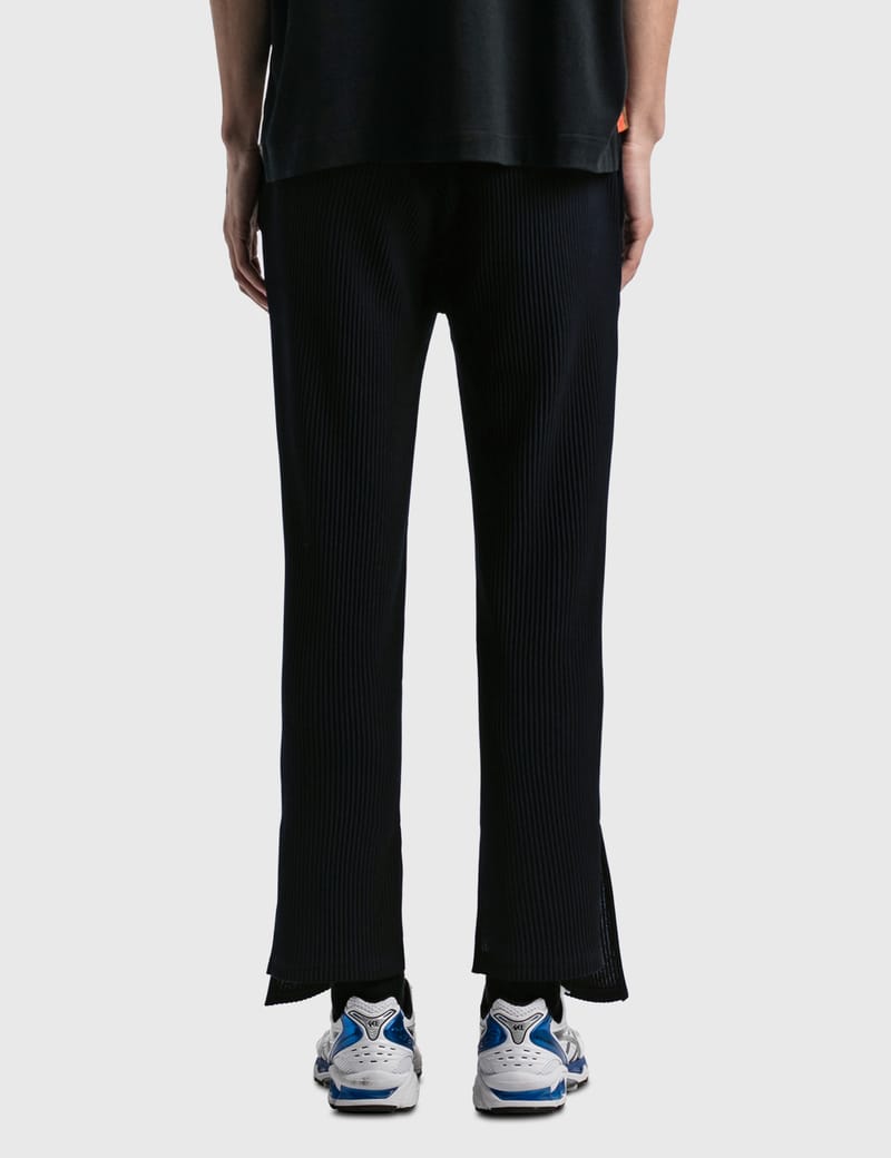 JieDa - Ripple Slit Slacks | HBX - Globally Curated Fashion and