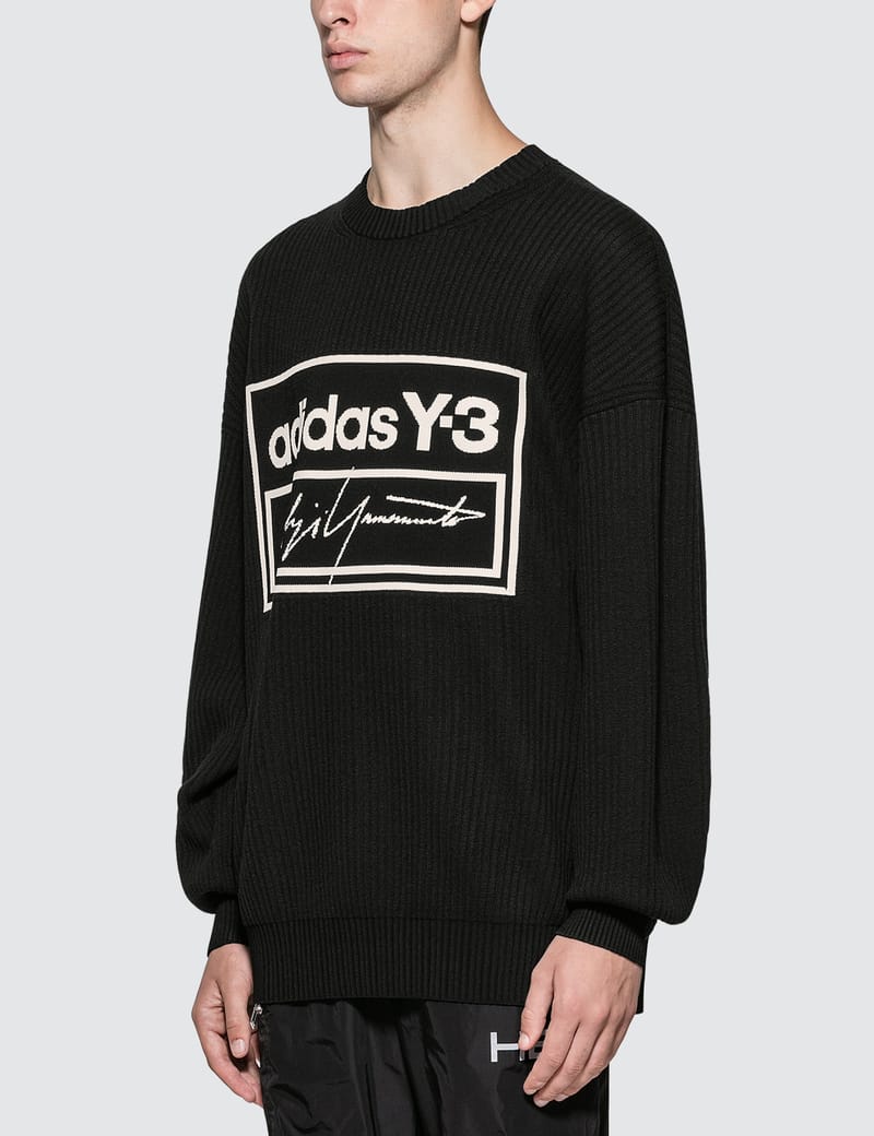 Y-3 - U Tech Knit Crew Sweatshirt | HBX - HYPEBEAST 為您搜羅全球潮流時尚品牌