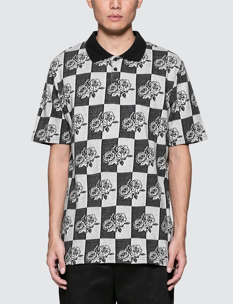 Stüssy - Rose Block Jacquard S/S Polo | HBX