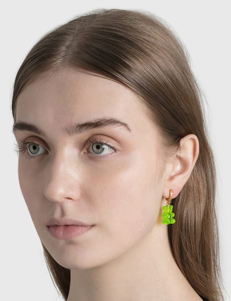 Crystal Haze - Nostalgia Bear Single Earring | HBX