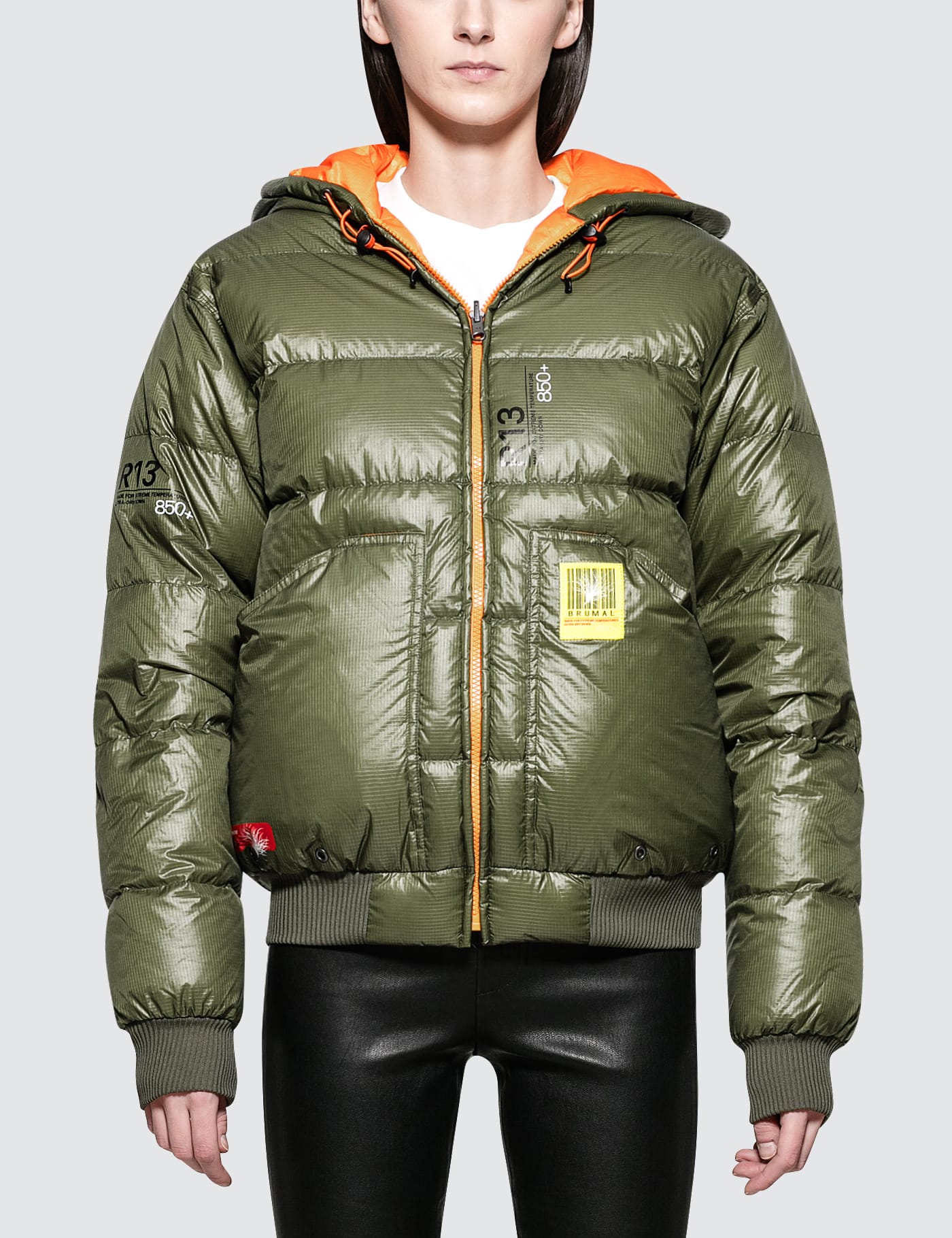 R13 - Reversible Puffer Down Jacket | HBX - Globally Curated 