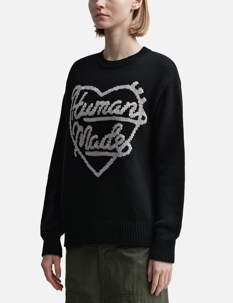 Human Made - LOW GAUGE KNIT SWEATER | HBX - Globally Curated