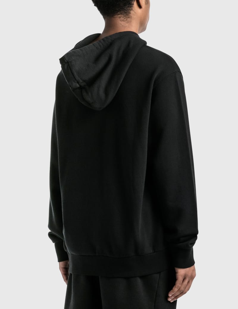 パーカー・フーディ PALM ANGELS Men Hoodies PMBB153C99FLE002 1003 BLACK Palm Angels - Logo Over Hoodie | HBX - Globally Curated