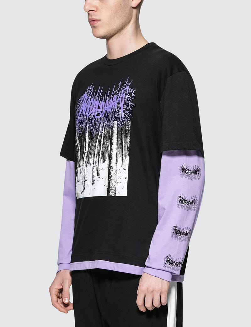 Wasted Paris - Black Metal L/S T-Shirt | HBX - Globally Curated