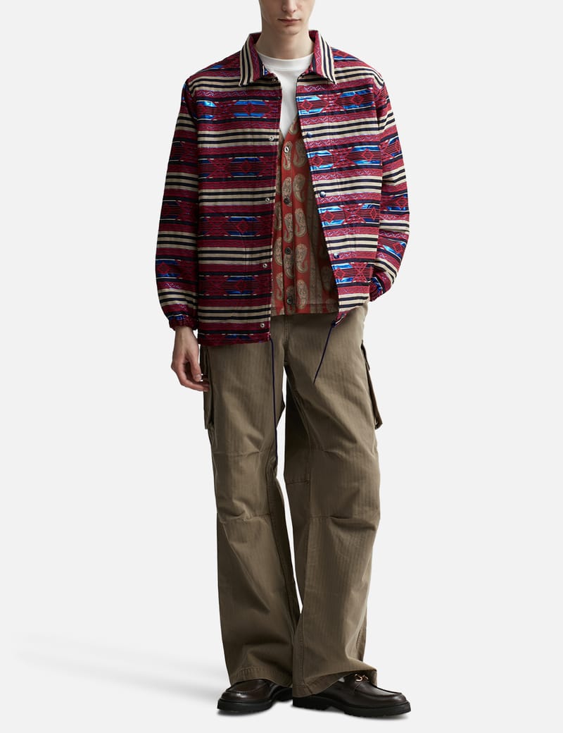 Needles - COACH JACKET - PE/C NATIVE JQ. | HBX - Globally