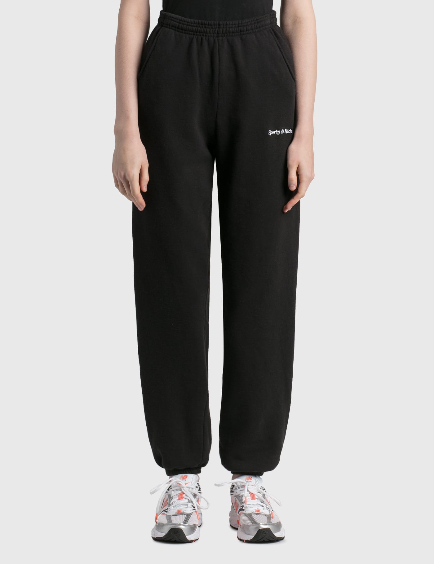 Sporty & Rich - Classic Logo Sweatpants | HBX - Globally Curated 
