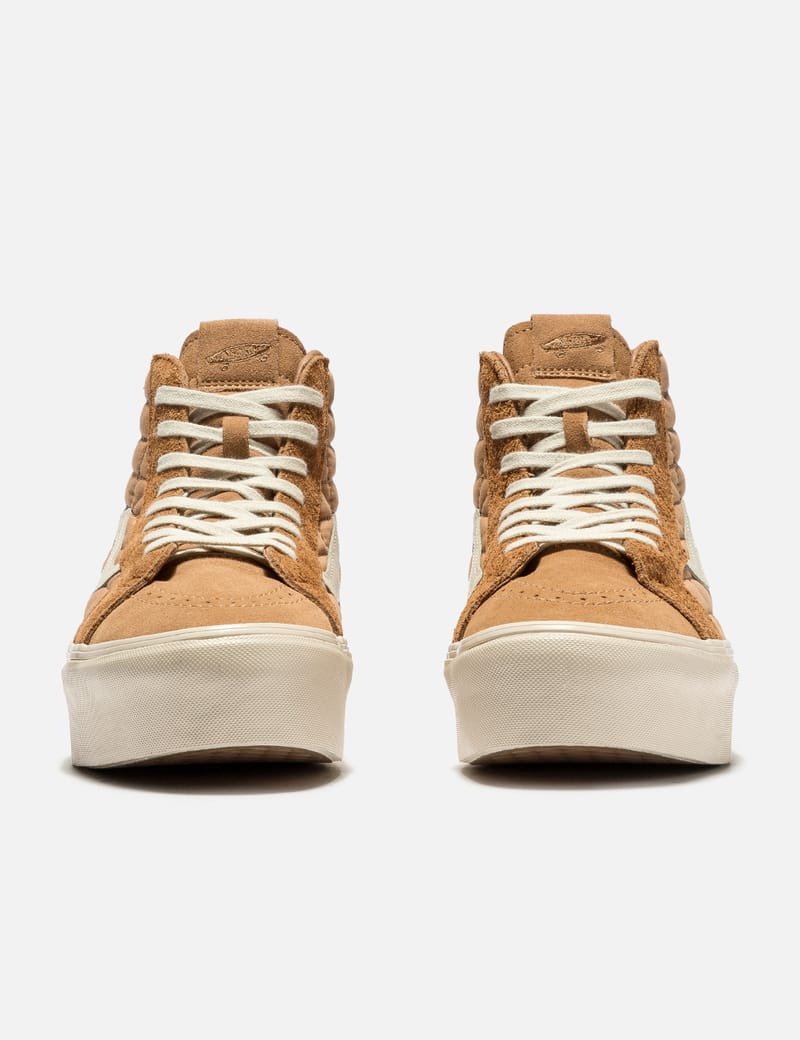 Vans sk8 2025 hi leather platform