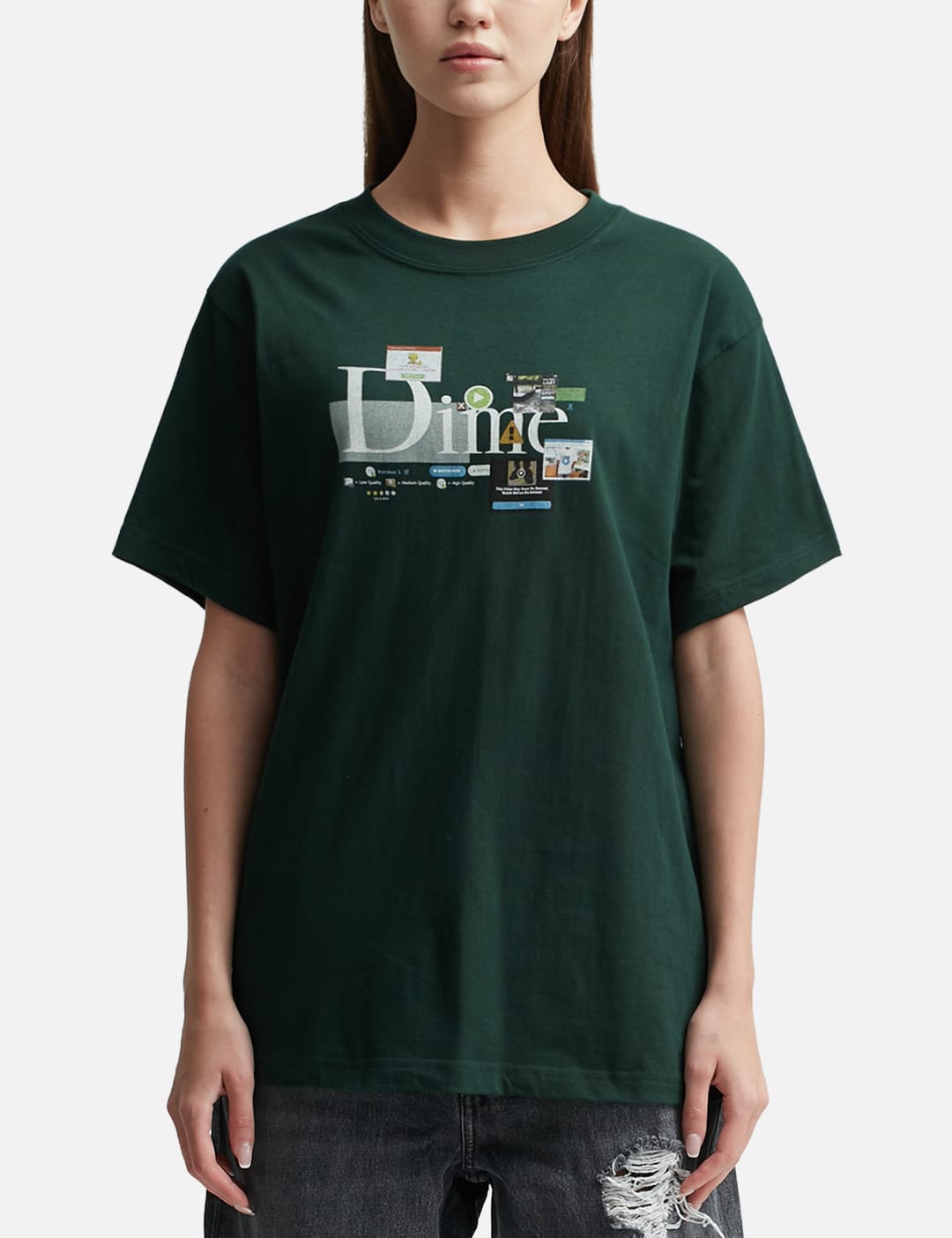 Dime - Dime Classic Adblock T-shirt | HBX - Globally Curated 
