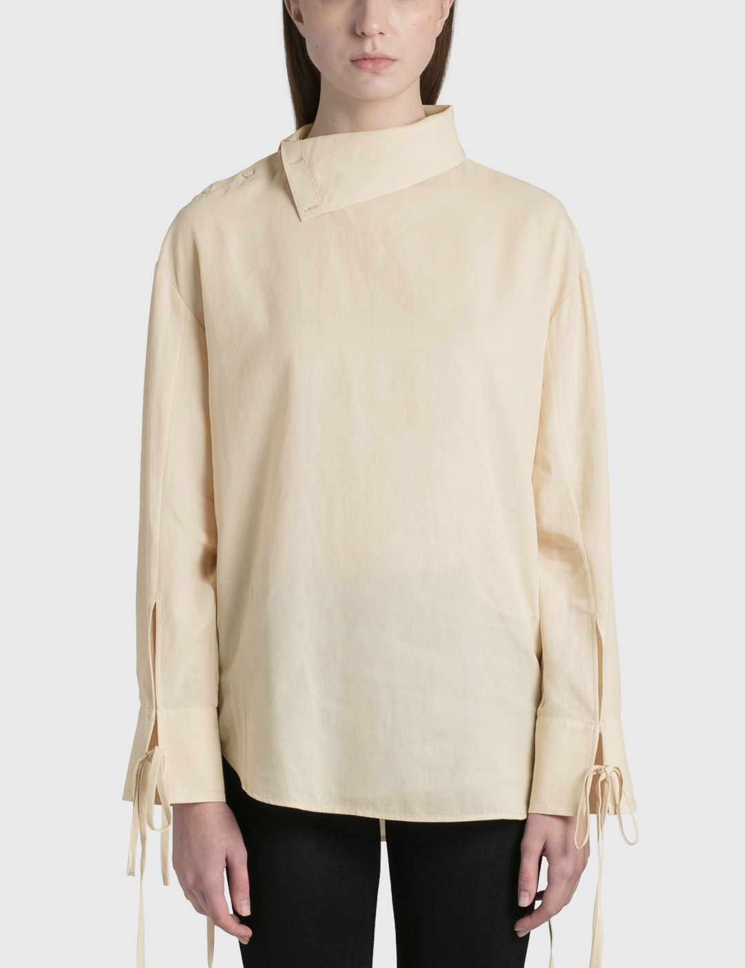 Acne Studios - Ribbon Shirt | HBX - HYPEBEAST 為您搜羅全球潮流時尚品牌