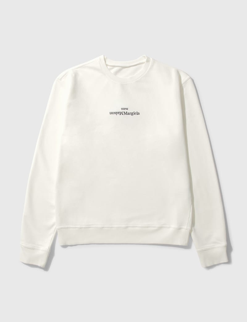 Maison Margiela - Upside Down Logo Sweatshirt | HBX - Globally