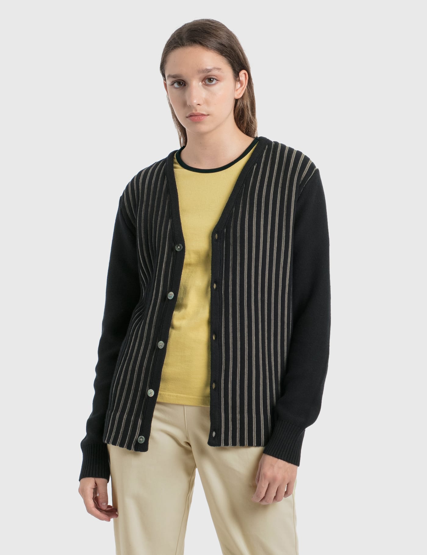 Stüssy - Stripe Cardigan | HBX - Globally Curated Fashion and 