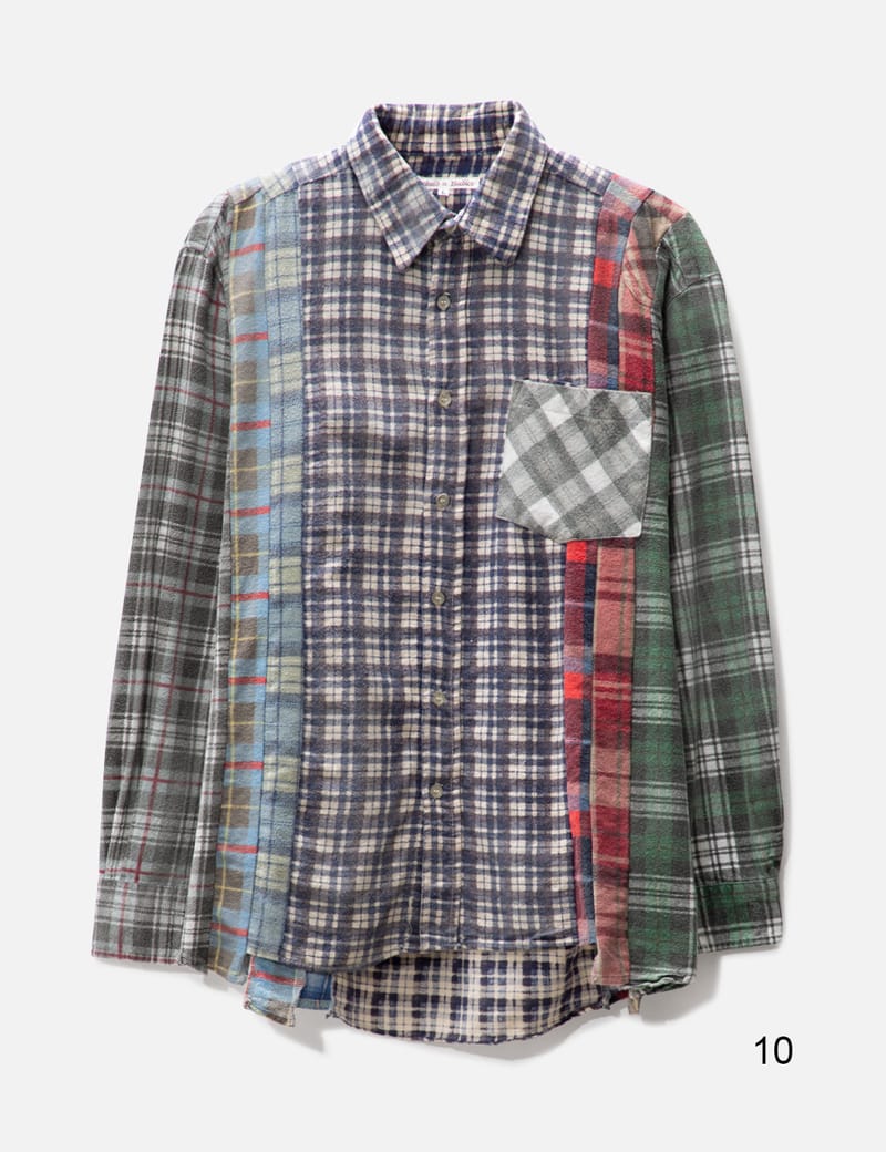Needles - Flannel Shirt | HBX - Globally Curated Fashion and