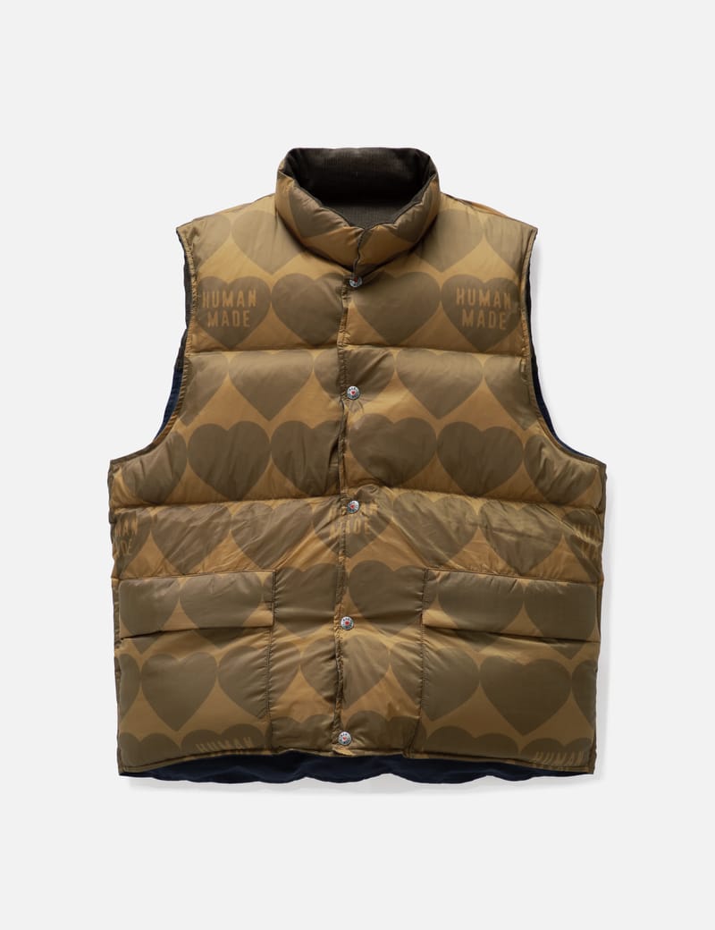 Human Made - Reversible Down Vest | HBX - Globally Curated Fashion